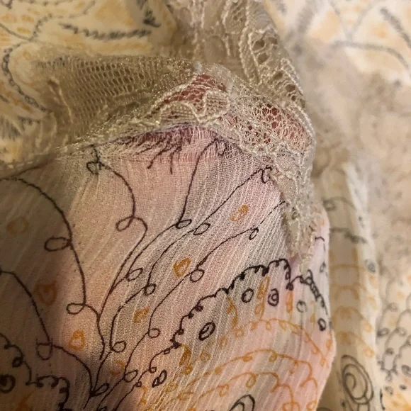 Diane Von Furstenberg Silk Lace Blouse - Picture 10 of 16